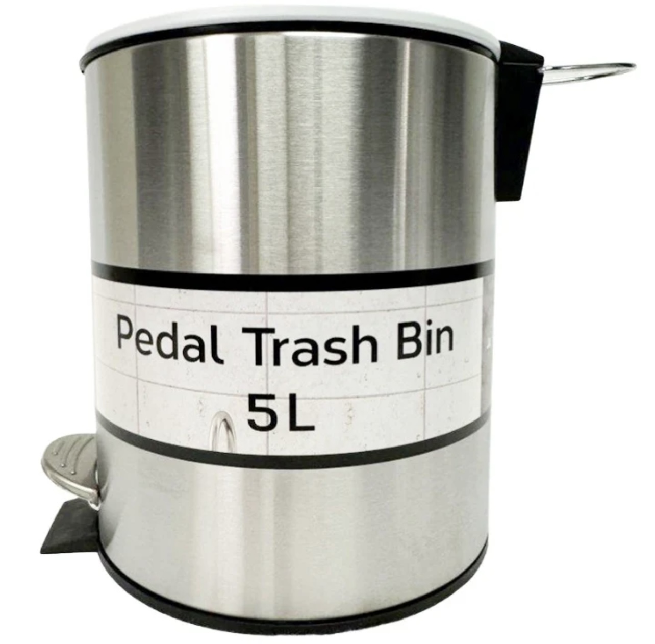 9.99 PEDAL TRASH BIN 5 L 